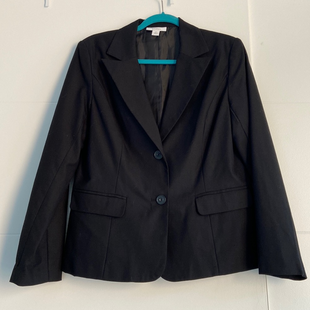LAST CHANCE Black blazer size 12